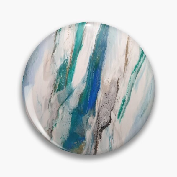 Item preview, Teal and Blue Fluid Resin Abstract designed and sold by Jordannem.