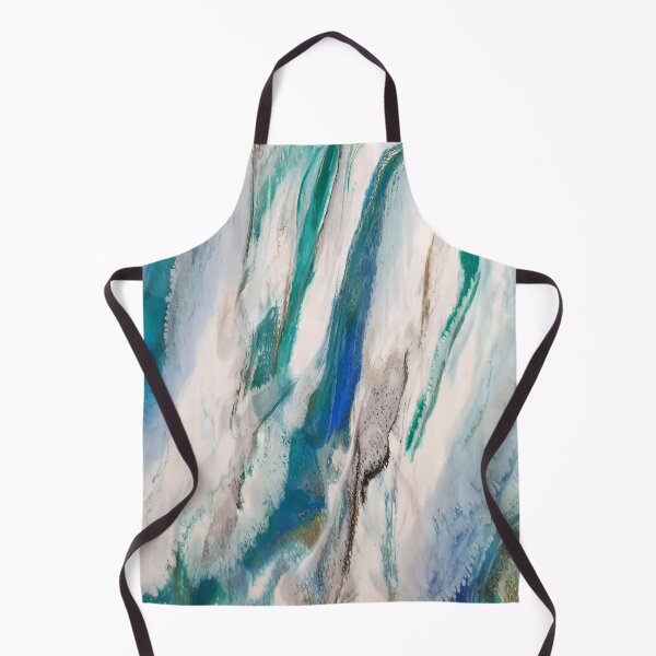 Item preview, Teal and Blue Fluid Resin Abstract designed and sold by Jordannem.