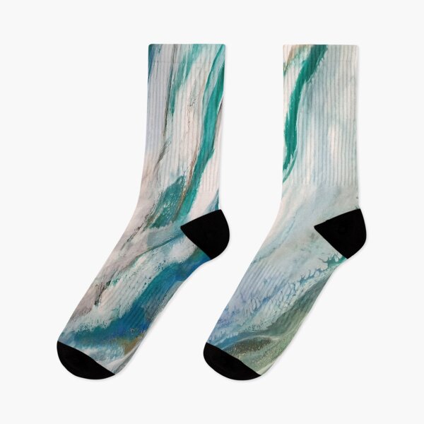 Item preview, Teal and Blue Fluid Resin Abstract designed and sold by Jordannem.