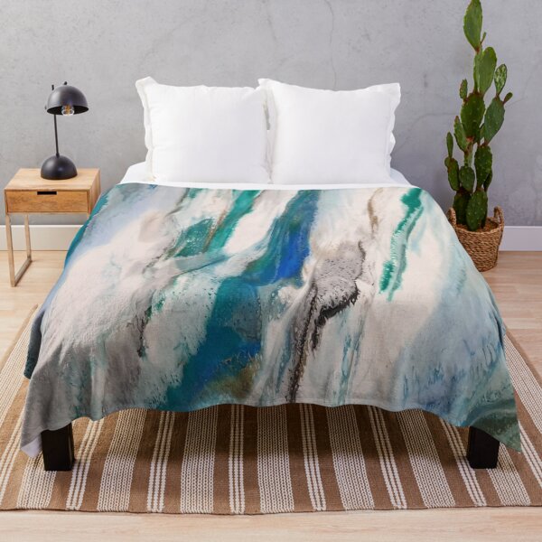 Item preview, Teal and Blue Fluid Resin Abstract designed and sold by Jordannem.