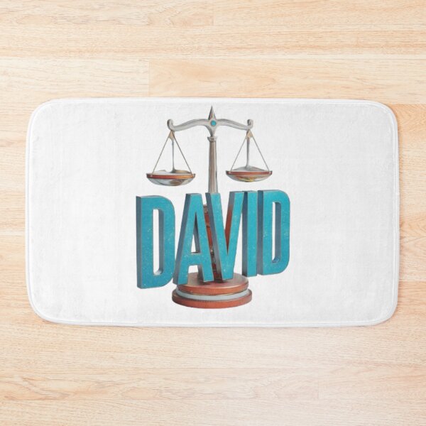 Item preview, David – Libra 3D Name Design | Masculine Astrology Art designed and sold by AlexLineArt.