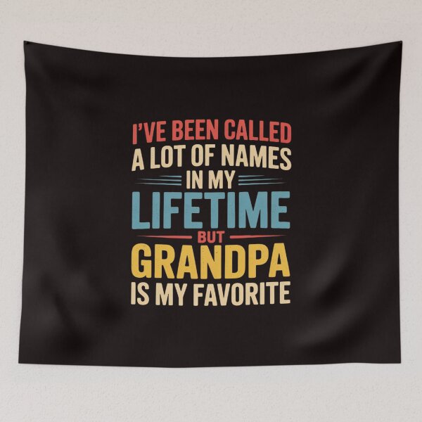 Item preview, Grandpa Is My Favorite Name - Father's Day Grandpa designed and sold by EntroRhim.