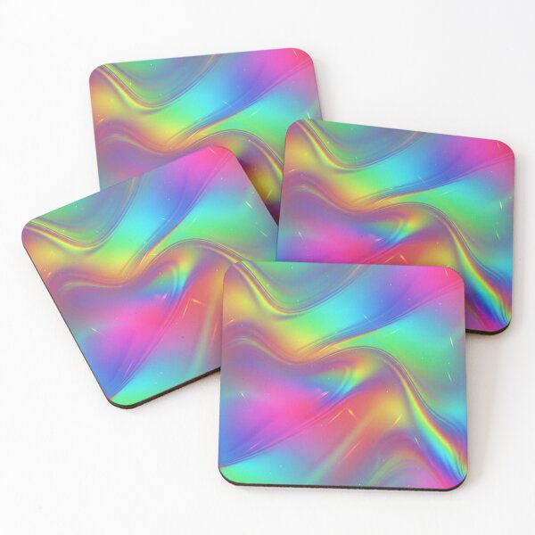 Item preview, Colorburst Iridescent Waves designed and sold by jumpercat.