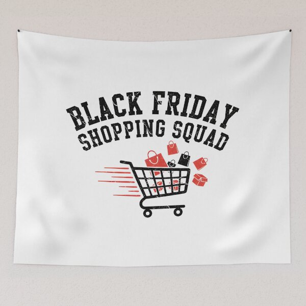 Item preview, Black Friday Shopping Squad designed and sold by Bal Drops.