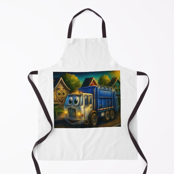 Item preview, Cartoon Garbage Truck designed and sold by Scott Hayes.