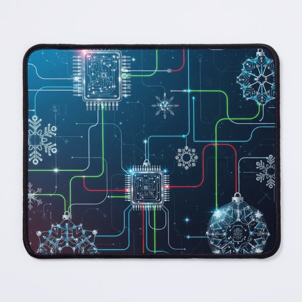Item preview, Tech Circuit Holiday Lights designed and sold by jumpercat.