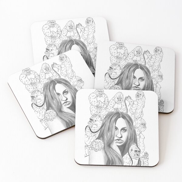 Item preview, Fiona Apple x Gorilla (3/4 of Sonic Spirits Collection) designed and sold by somes3cretcat.