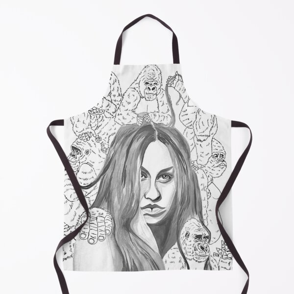 Item preview, Fiona Apple x Gorilla (3/4 of Sonic Spirits Collection) designed and sold by somes3cretcat.