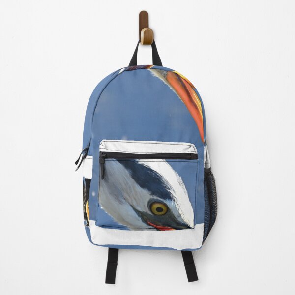 Item preview, Great Blue Heron eating fish  designed and sold by Glennphotos.