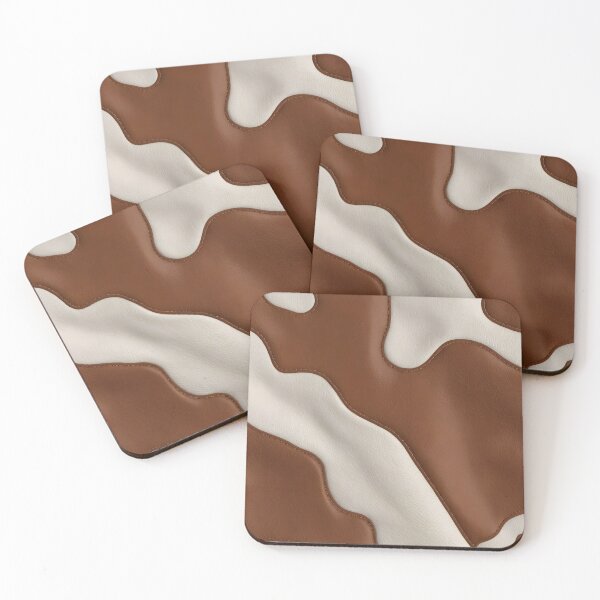 Item preview, Elegant Luxury Faux Cow Leather Modern Collection designed and sold by TrendyDesigne412.