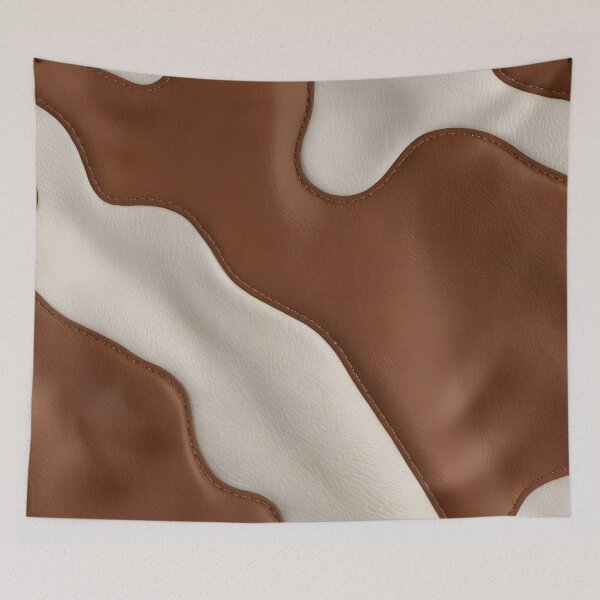 Item preview, Elegant Luxury Faux Cow Leather Modern Collection designed and sold by TrendyDesigne412.