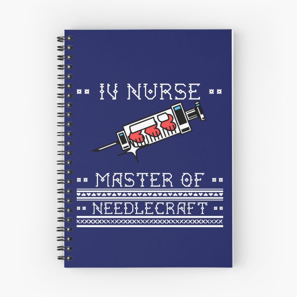 Item preview, IV Nurse - Master of Needlecraft (Dark Background) designed and sold by Whackadoodletee.