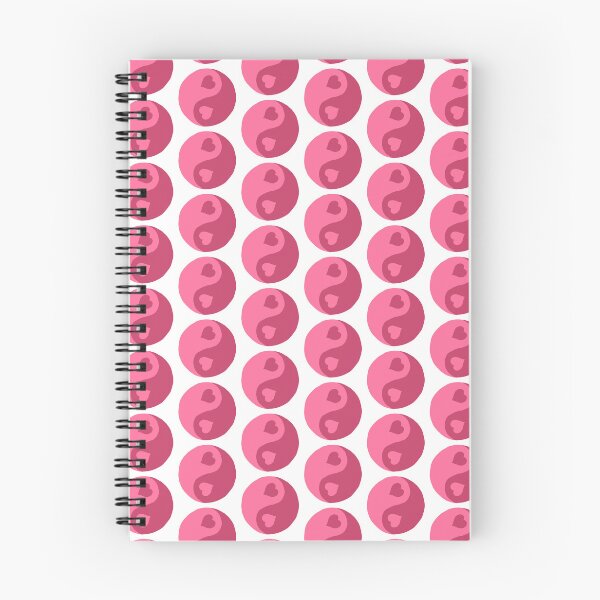 Item preview, pink heart yinyang designed and sold by KMR .