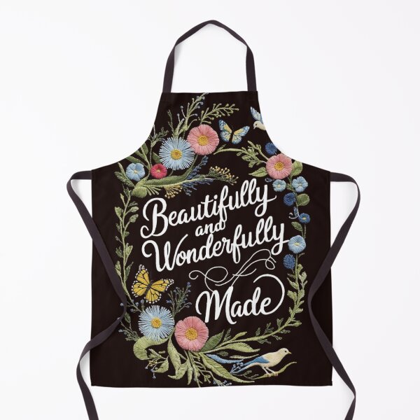 Item preview, Beautifully and Wonderfully Made | Christian Motivation | Psalm 139:14 Scripture Art designed and sold by NoviaRobert.