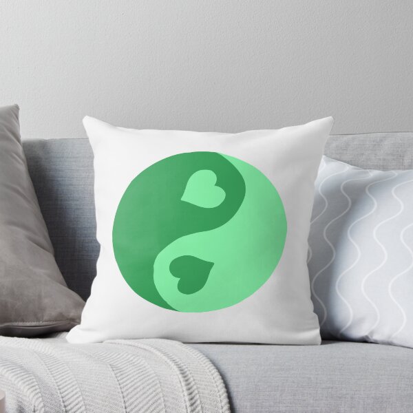 Item preview, green heart yinyang designed and sold by KMR .