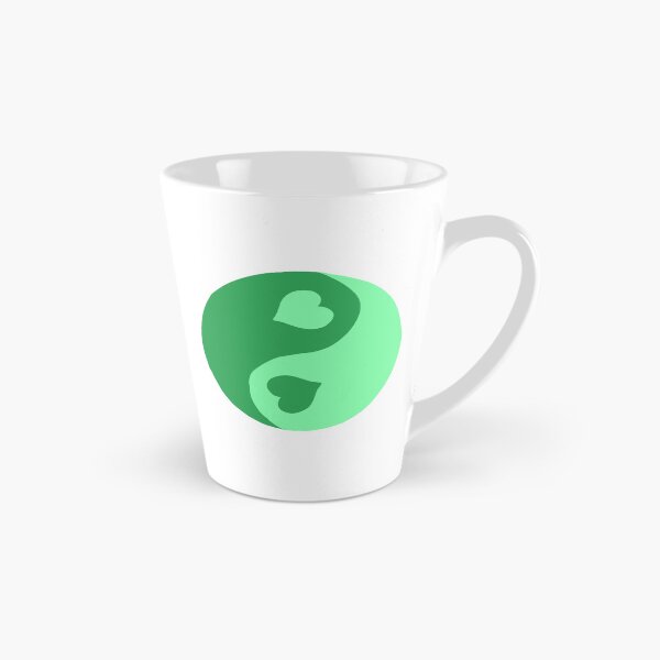 Item preview, green heart yinyang designed and sold by KMR .