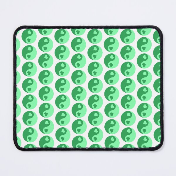 Item preview, green heart yinyang designed and sold by KMR .