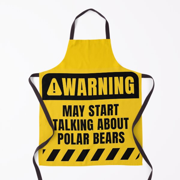 Artikelvorschau, Lustiges Warnschild für Eisbären entworfen und verkauft von MaryAller.