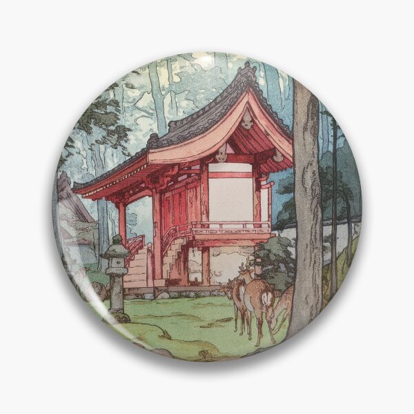 Item preview, Yoshita Hiroshi: A Shrine in the Deep Woods designed and sold by Tridentulus.