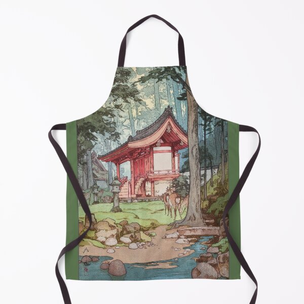Item preview, Yoshita Hiroshi: A Shrine in the Deep Woods designed and sold by Tridentulus.
