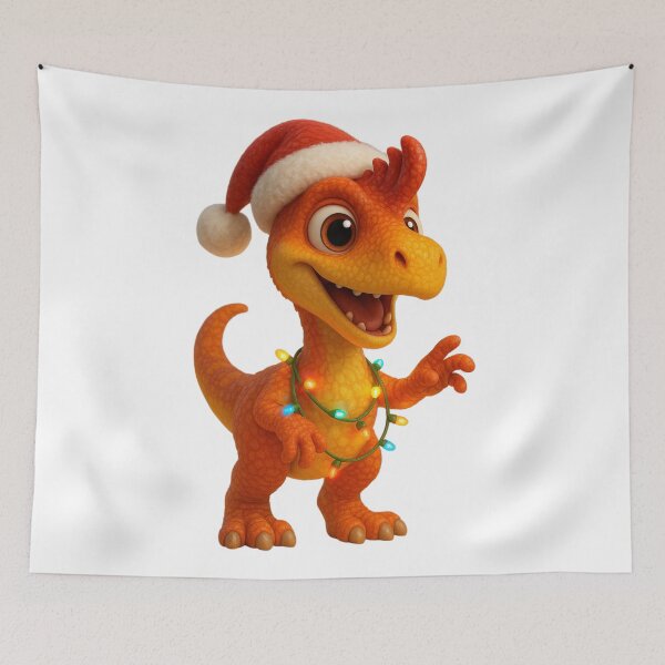 Item preview, Christmas Cryolophosaurus designed and sold by Sillytoe.