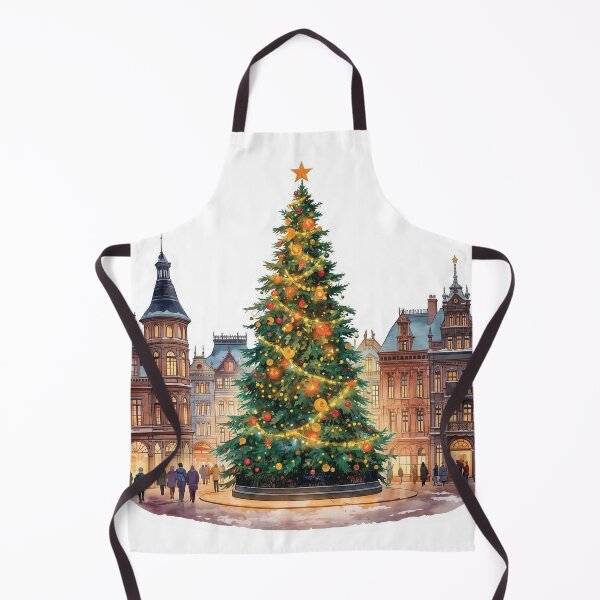 Item preview, Christmas in Town Square designed and sold by CozyinTime.