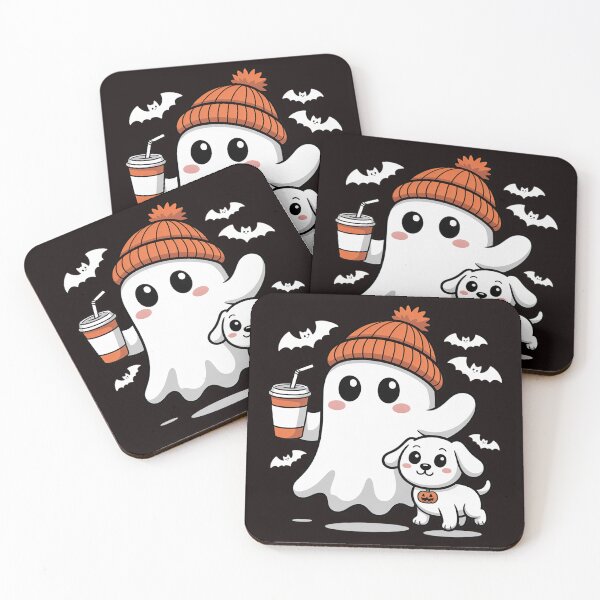 Item preview, Ghost Walking Dog Ghost Dog Halloween Women Men Kids designed and sold by EntroRhim.