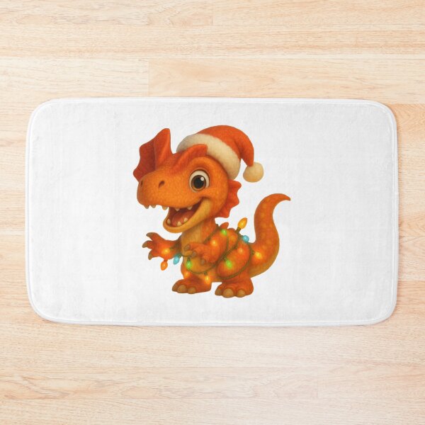 Item preview, Christmas Dilophosaurus designed and sold by Sillytoe.