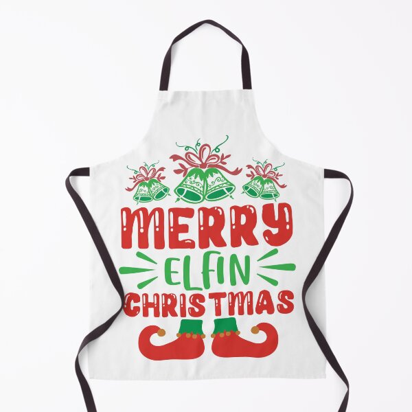 Item preview, Merry Elfin Christmas - Funny Elf Pun Holiday Slogan designed and sold by FuzionRaptor.