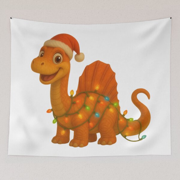 Item preview, Christmas Diplodocus designed and sold by Sillytoe.
