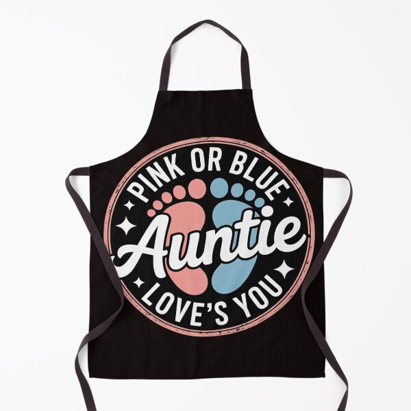 Item preview, Gender Reveal Aunt Gifts Aunt To Be Pink Blue Baby Shower designed and sold by EntroRhim.