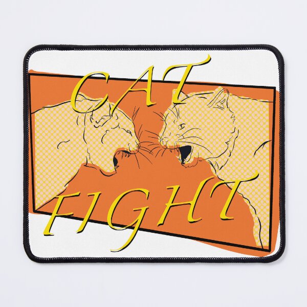 Item preview, Cat Fight!1 designed and sold by Dionysus-the-queer.