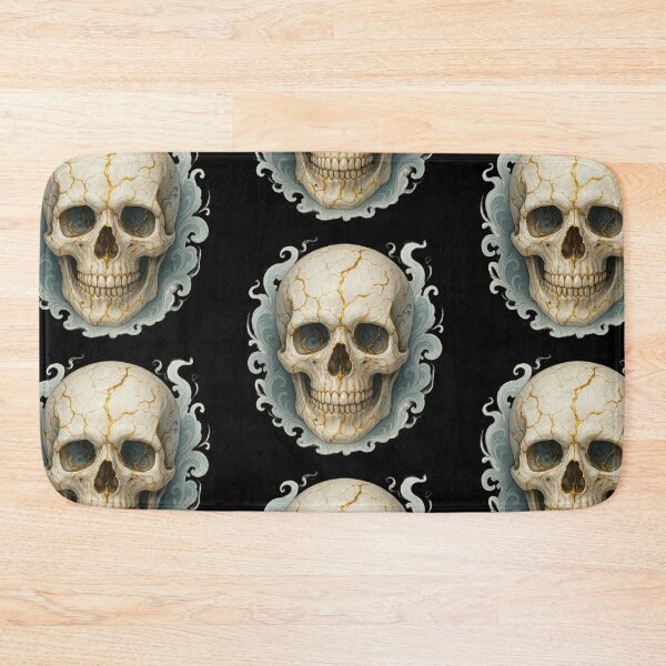 Item preview, Skull with baroque frame designed and sold by LaNadaYFundante.