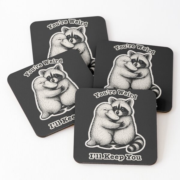 Item preview, You're Weird, I'll Keep You designed and sold by 2laughinglemons.