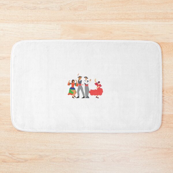 Item preview, Two Spanish couples gracefully dancing together designed and sold by Aariq.