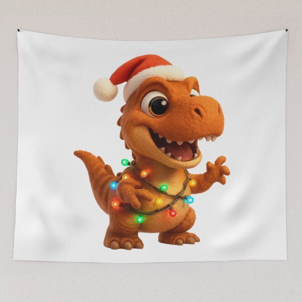 Item preview, Christmas Gorgosaurus Dinosaur designed and sold by Sillytoe.