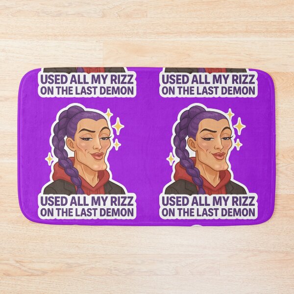 Item preview, Rumi Demon Hunter Sticker – Used My Rizz designed and sold by Dreamy Panda Studio .