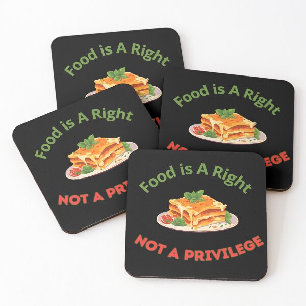 Item preview, Food is A Right Not A Privilege designed and sold by Tom-Apex-Art.