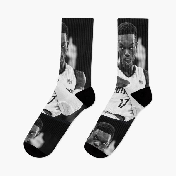 Item preview, Dennis Schröder – Blanco y negro • Regalo para aficionados al baloncesto designed and sold by AYA-Design.