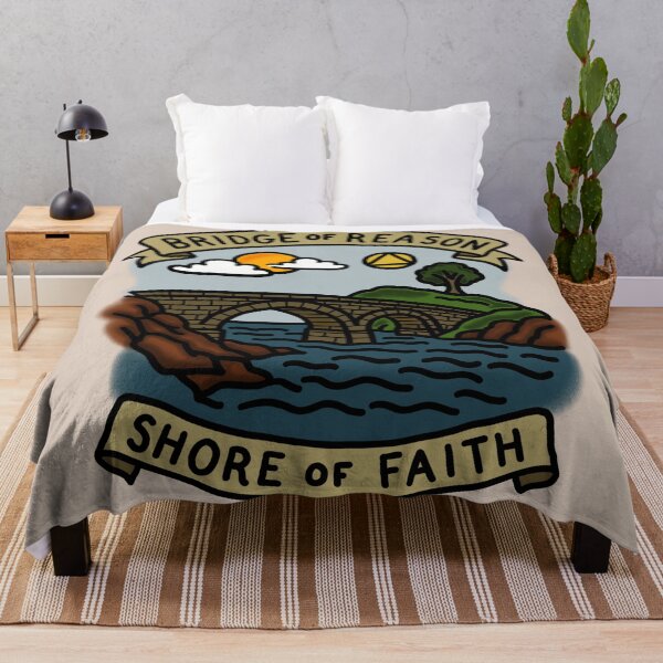 Item preview, Bridge of Reason - Shore of Faith (Colour) designed and sold by veampleo.