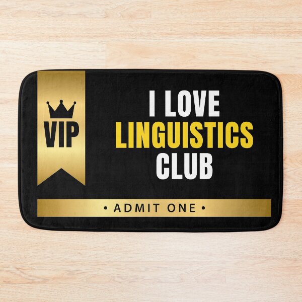 Item preview, I Love Linguistics Club designed and sold by MaryAller.