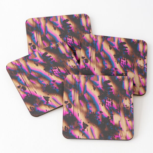Item preview, neon tree bark surface designed and sold by JeniSeny.