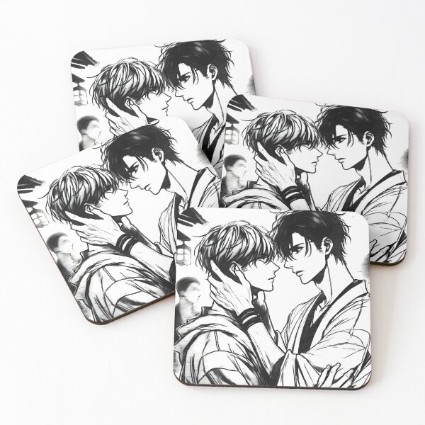 Item preview, Romantic Yaoi Manga Boys Love Scene designed and sold by MugSenpai.