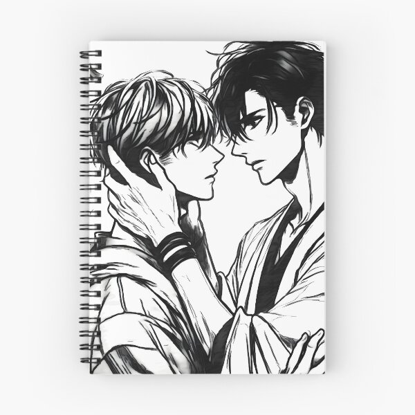 Item preview, Romantic Yaoi Manga Boys Love Scene designed and sold by MugSenpai.