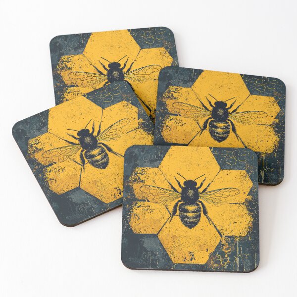 Item preview, Bee and Honeycomb  designed and sold by Liededrom..