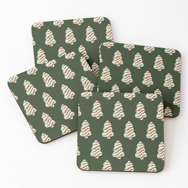 Item preview, Christmas Tree Cakes (repeat pattern) designed and sold by Mychaela-Artist.