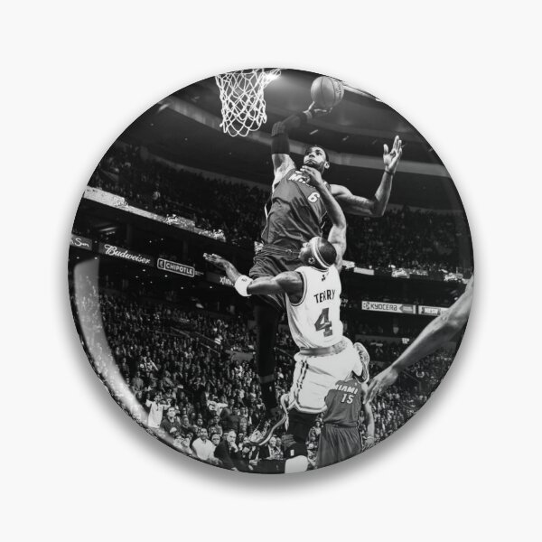 Item preview, LeBron James over Jason Terry - Black / White designed and sold by AYA-Design.