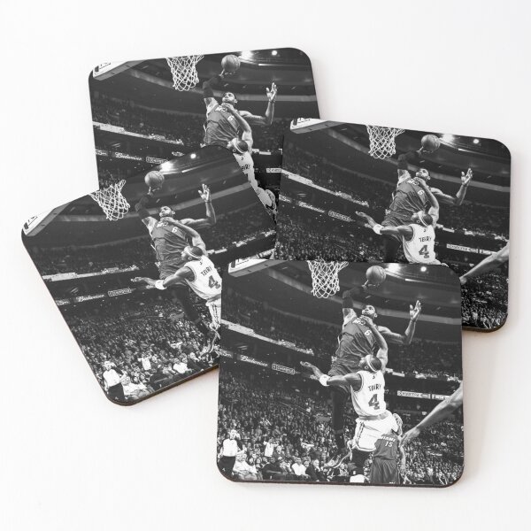 Item preview, LeBron James over Jason Terry - Black / White designed and sold by AYA-Design.