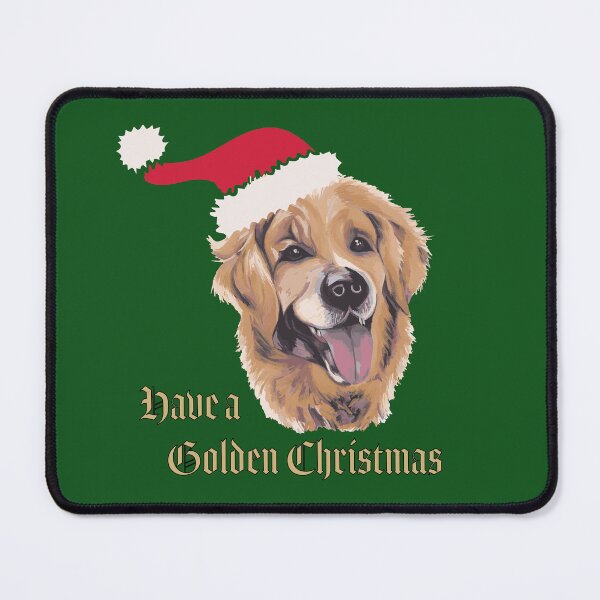 Item preview, Golden Retriever Christmas designed and sold by LauraCoxArt.