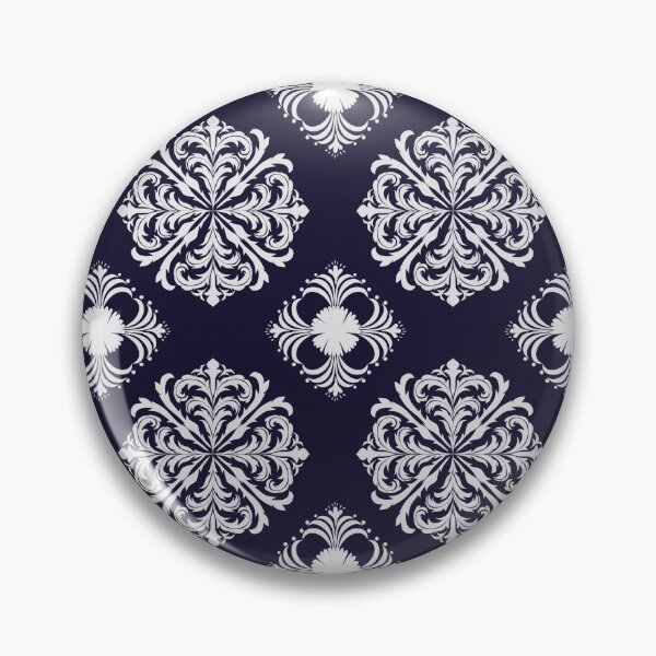 Item preview, Vintage Dark Damask – Classic Ornamental Pattern with Warm Antique Depth designed and sold by Line-Aura.